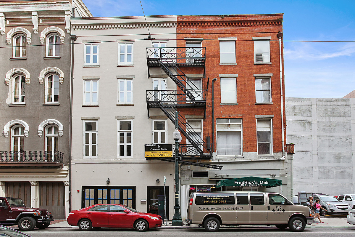 For Sale Renovated Mixed Use Building in the New Orleans CBD